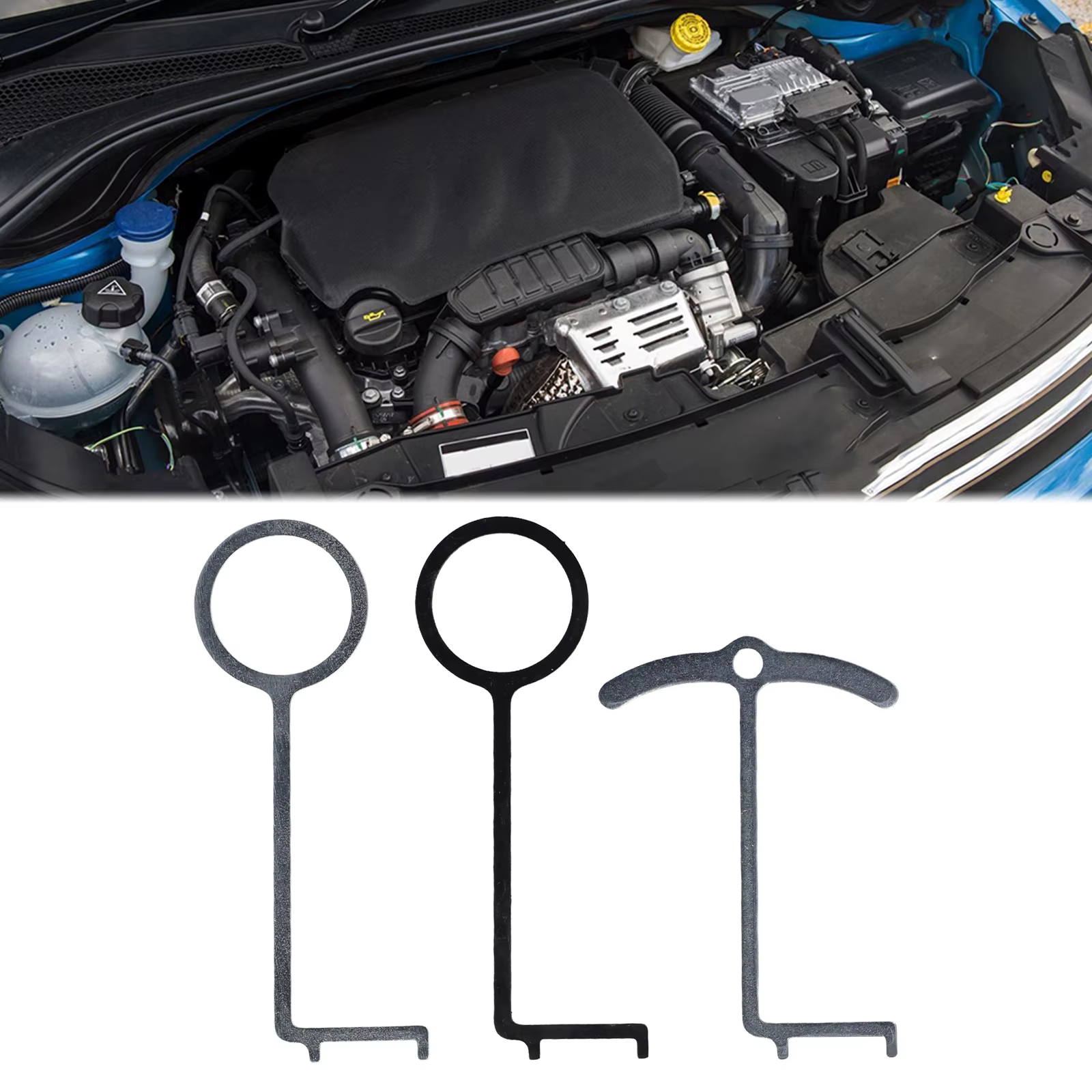 Outil professionnel de Test de courroie de distribution, 3 pièces, pour Opel pour PureTech 1 0 1 2 e