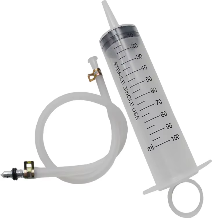 Kit de purge de moto, étrier de frein, outil de seringue de purge de gaz pour frein à disque hydraul