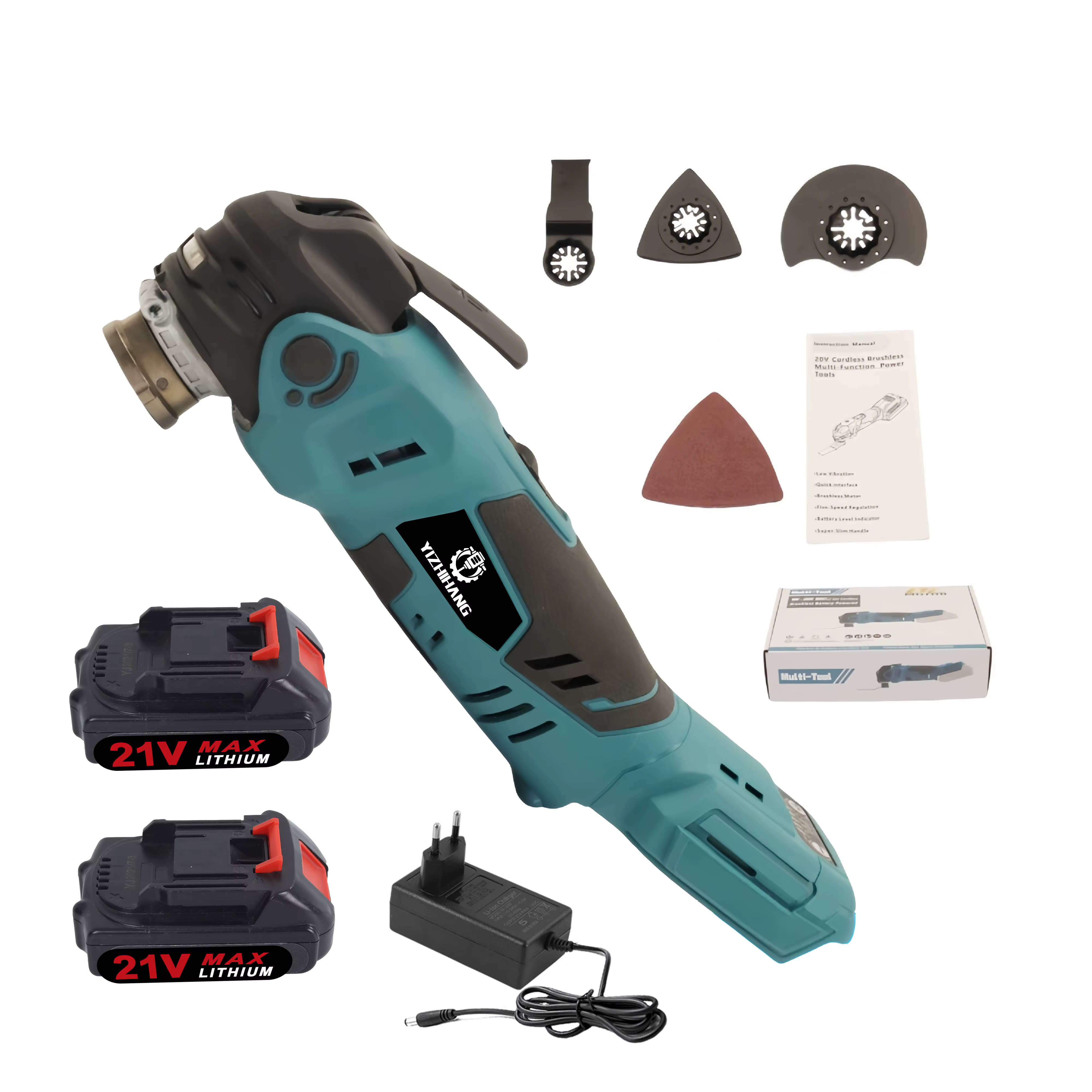 Outils électriques multifonctionnels AMP01, outils oscillants sans fil rechargeables pour la coupe d