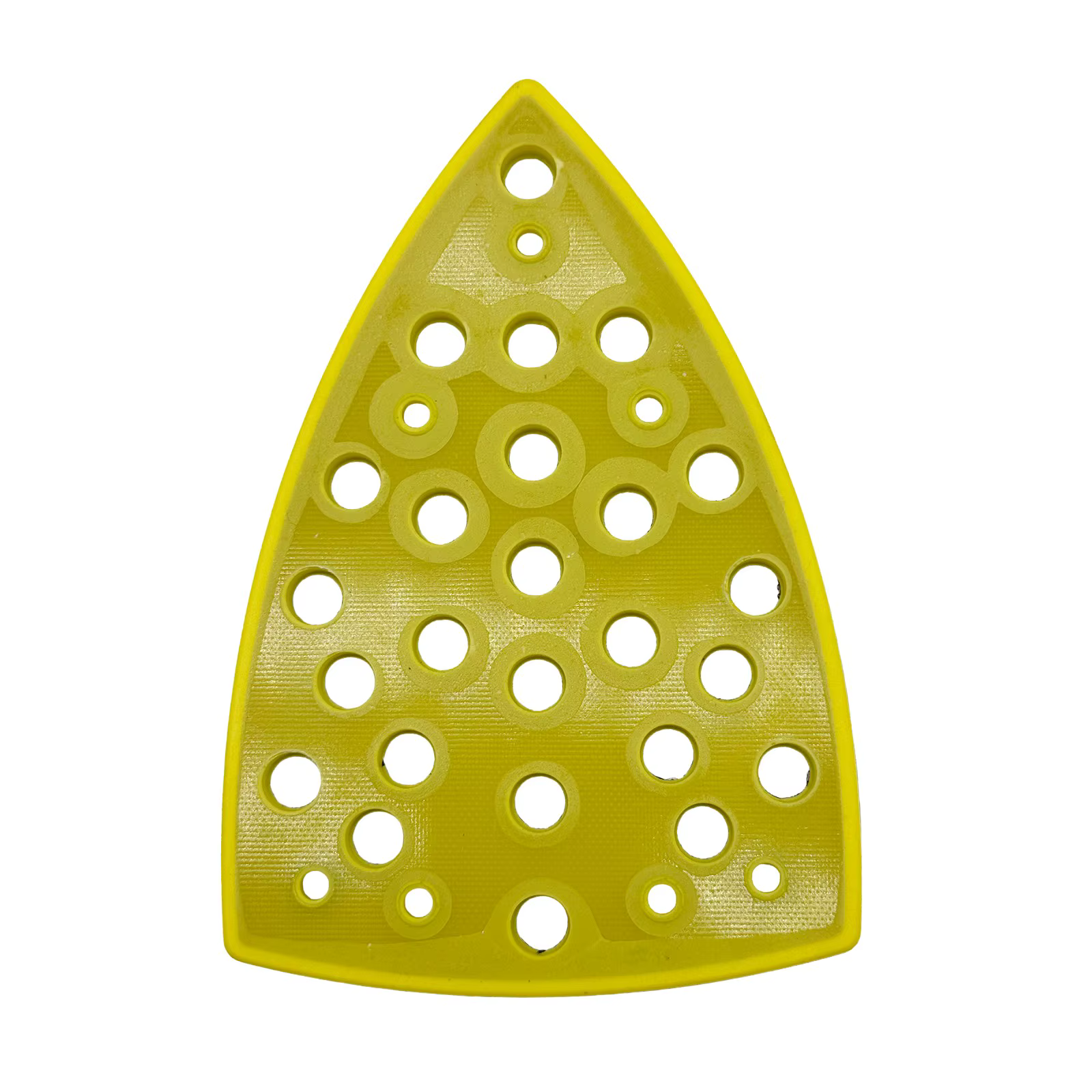 Tampon de polissage 100x148 mm avec 32 trous pour ponceuse triangulaire