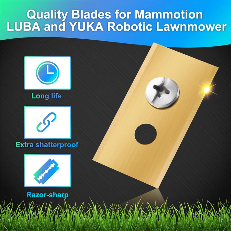 Lames de rechange avec rondelles en plastique, pour Mammotion Luba et Yuka toutes séries, B97A-36Pcs