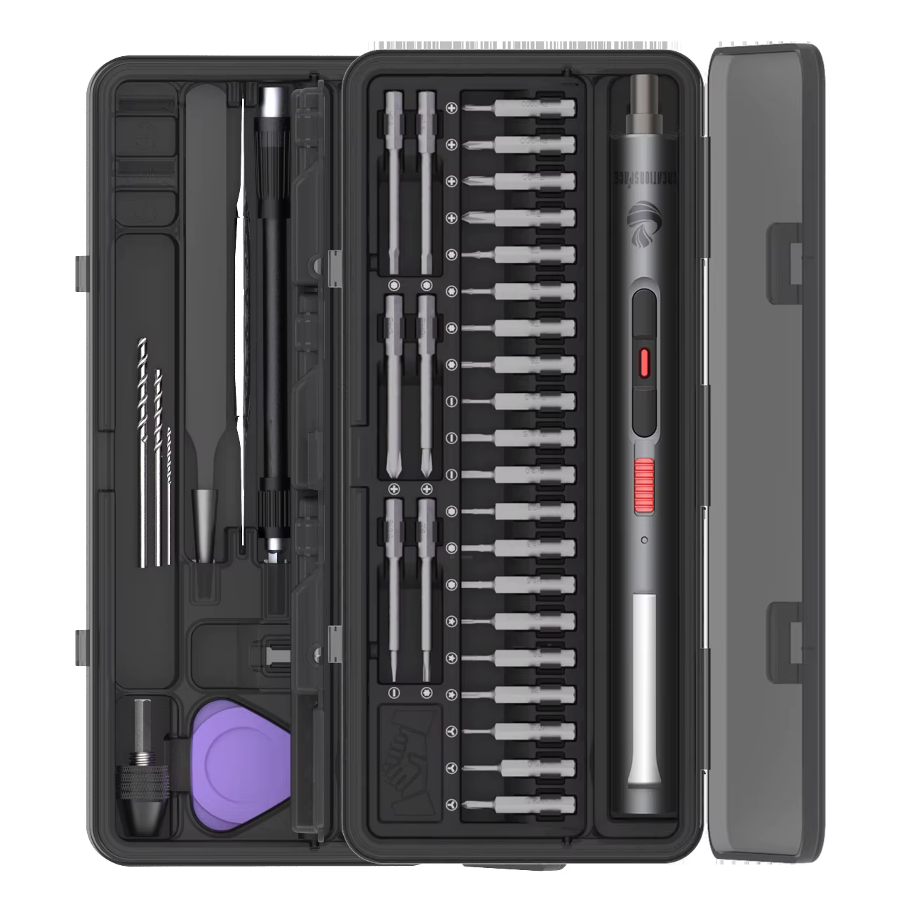 Perceuse-visseuse électrique double usage CreationSpace CS0802B, mini perceuse-visseuse électrique s