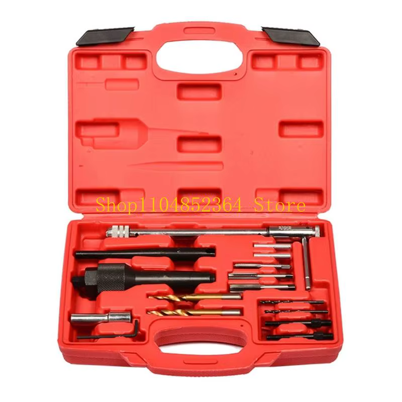 Outil remplacement bougie préchauffage mécanique 652F, d'outils d d acier carbone 16 pièces pour des