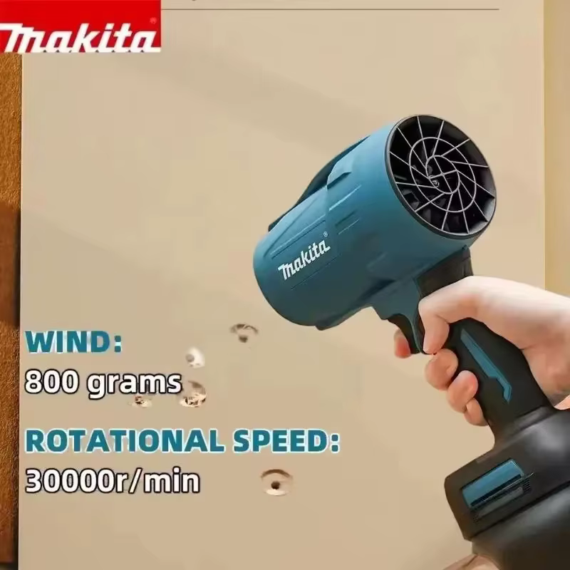 Souffleur à jet électrique portatif Makita 30000RPM sans balais haute puissance, turbo, pour neige, 