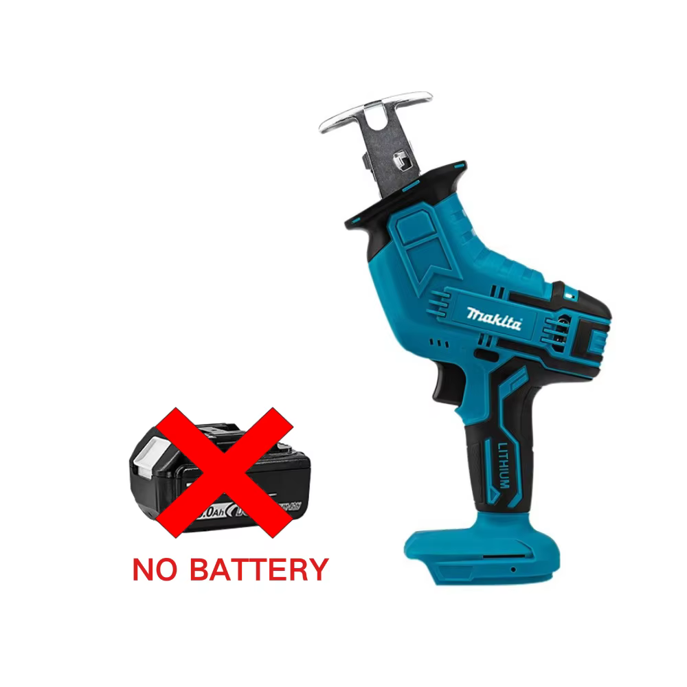 Scie sauteuse électrique sans fil Makita, scie à bois et à métal, scie sabre, scie portative, outil 