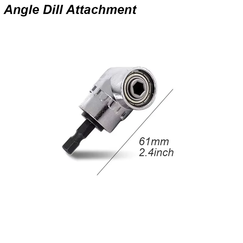 Tournevis à Angle droit, support d'entraînement d'embout, adaptateur de perceuse électrique magnétiq