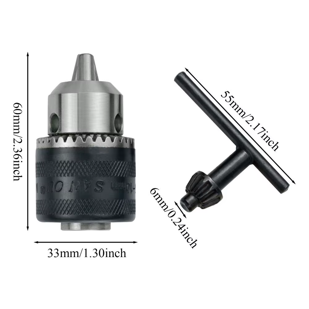 Mandrin de meuleuse d'angle, tête de conversion pour perceuse électrique, conception à trois griffes