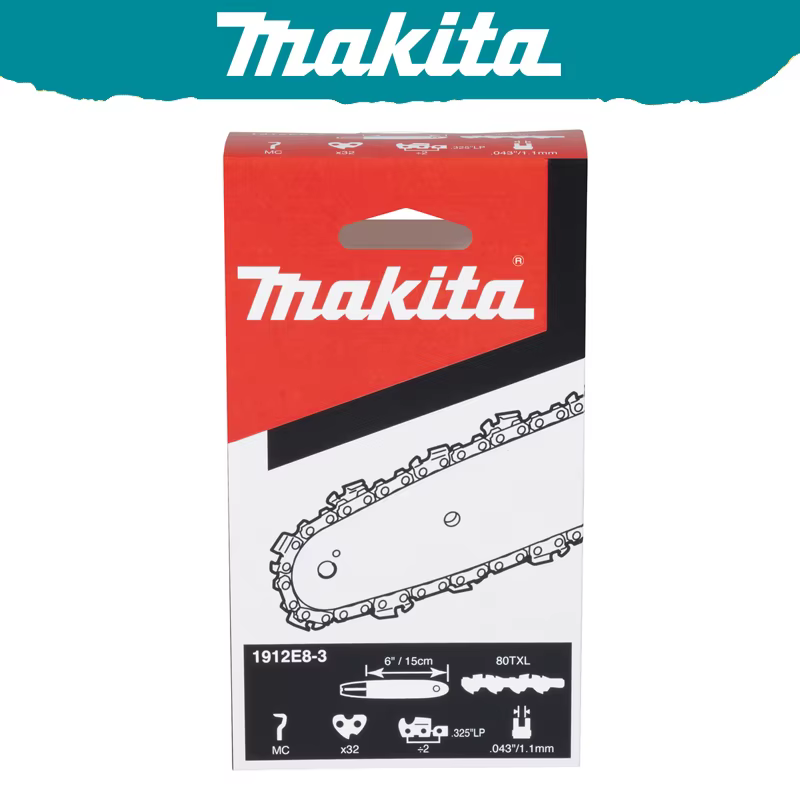Chaîne de scie Makita 1912E8-3, 150MM, matériaux de haute qualité, précision fiable, outils robustes