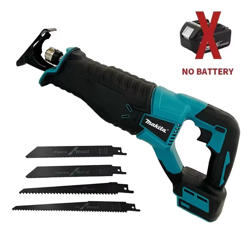 Makita scie alternative sans brosse scie alternative outils électriques portables sans fil avec 4 pi