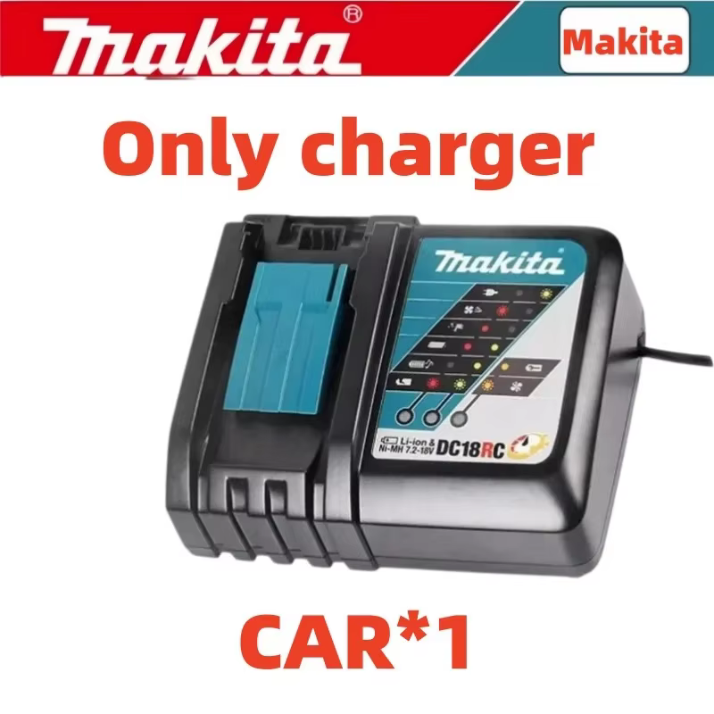 Batterie rechargeable Makita 18V 6Ah Li-ion, compatible avec les outils de perçage sans fil 18V