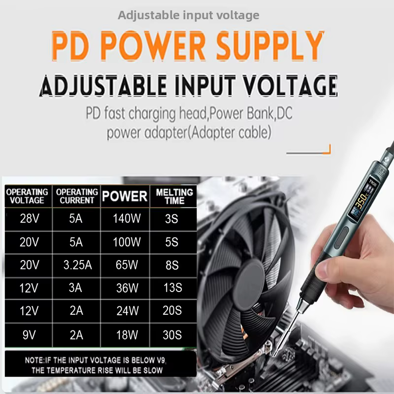 ALIENTEK T90 fer à souder intelligent 140W affichage numérique Portable sommeil automatique PCB préc