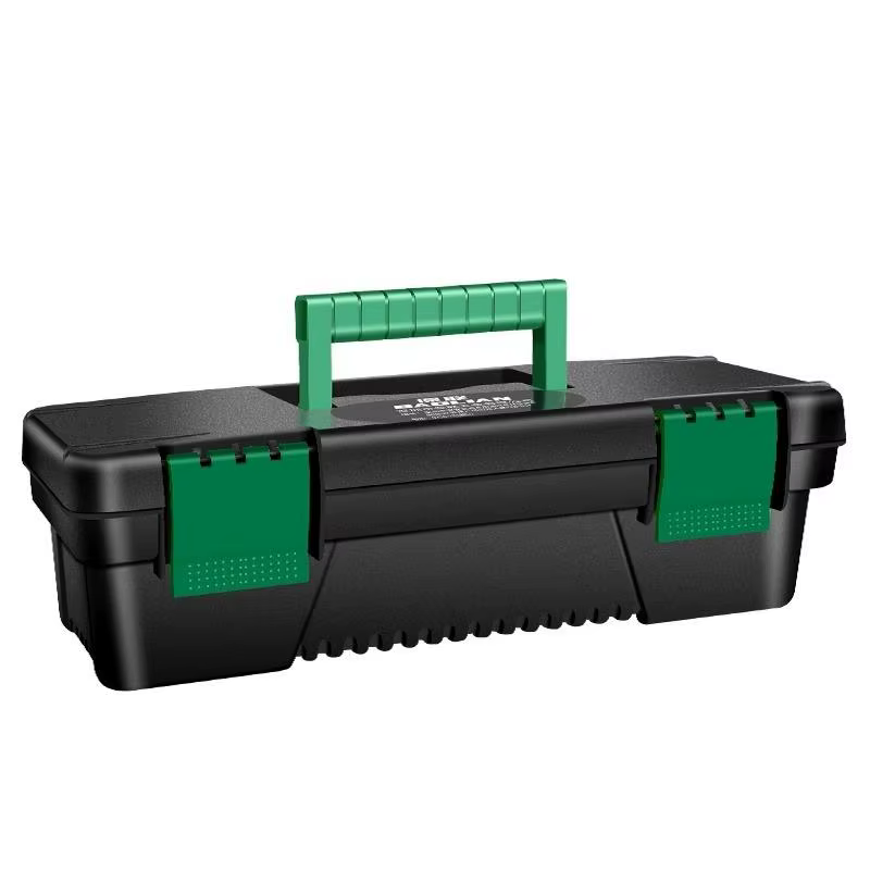 ♬ Boîte à outils en plastique de 10 pouces, boîte de rangement pour outils de menuiserie, réparation
