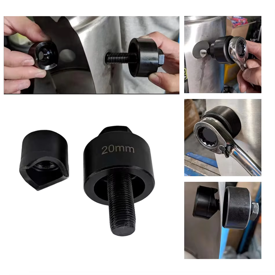 Scies à trous en acier pour tôles de 16 mm à 50 mm, ouvre-trous antidérapant, outils de poinçonnage 