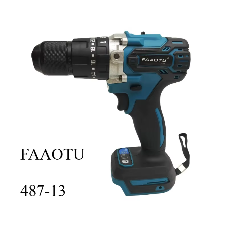 Perceuse-visseuse électrique FAAOTU 487-13 mm - Qualité professionnelle, même niveau que MT pour le 