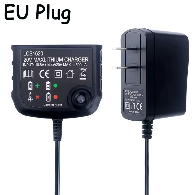 Chargeur de batterie au lithium pour perceuse électrique Black & Decker, LCS1620, 10.8V, 14.4V, 20V,