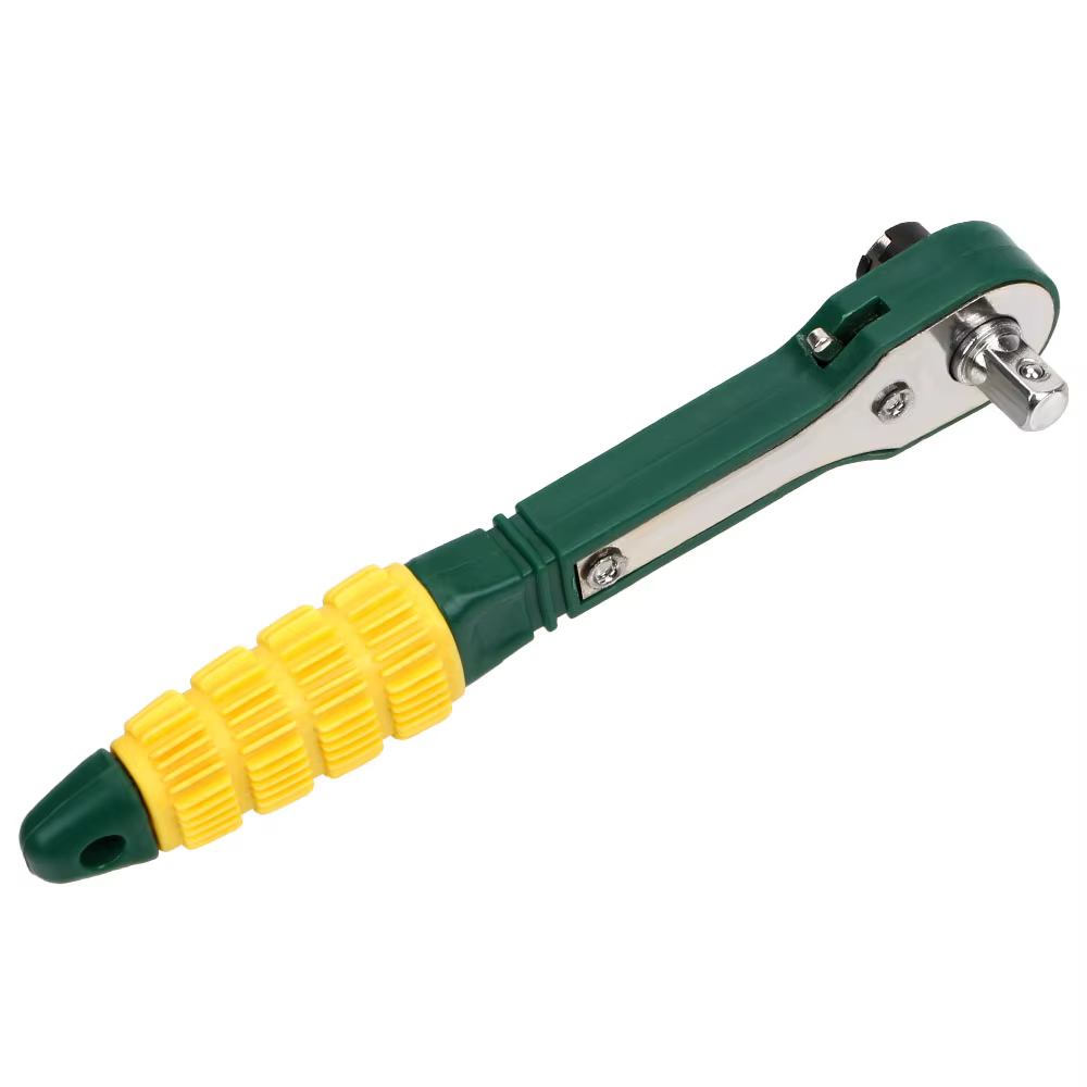 NICEYARD 45 #   Clé à cliquet rapide réglable en acier et plastique, couple élevé, Mini tige de tour