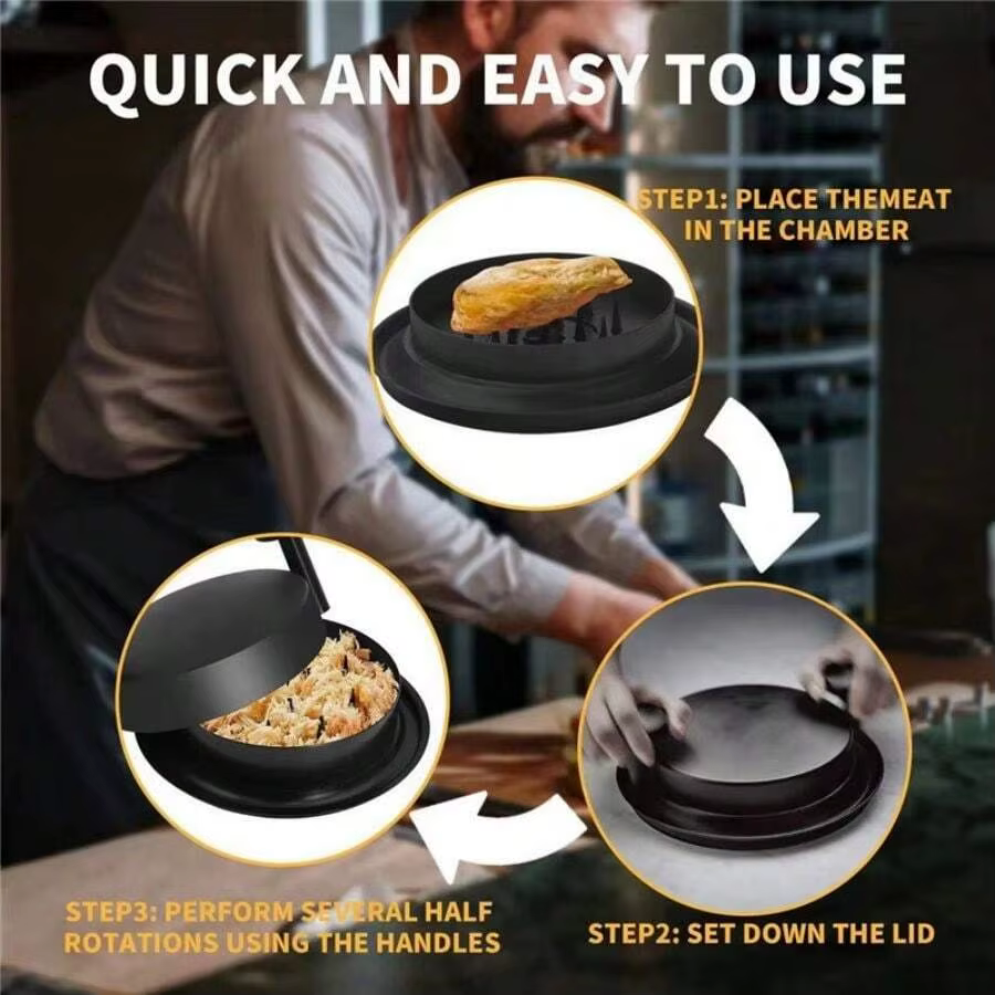 Outil de broyeur de poulet pour déchiqueter le poulet tiré porc bœuf viande sein déchiquetage séparation hachoir broyeur Machine