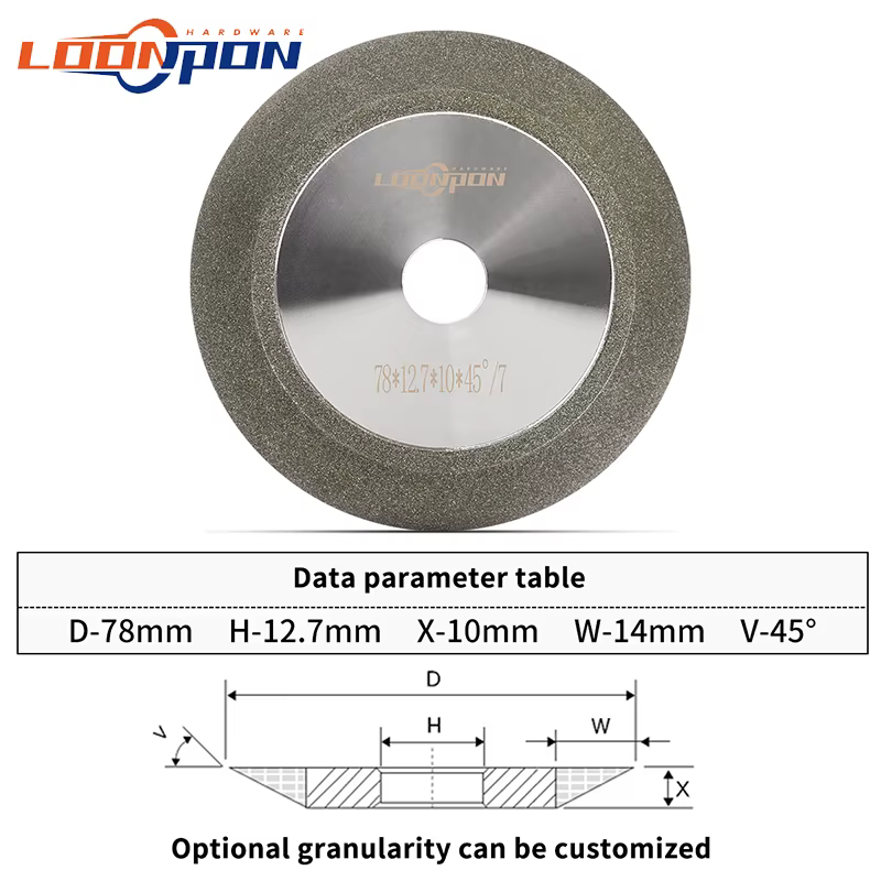 Disque de meulage pour meuleuse diamantée