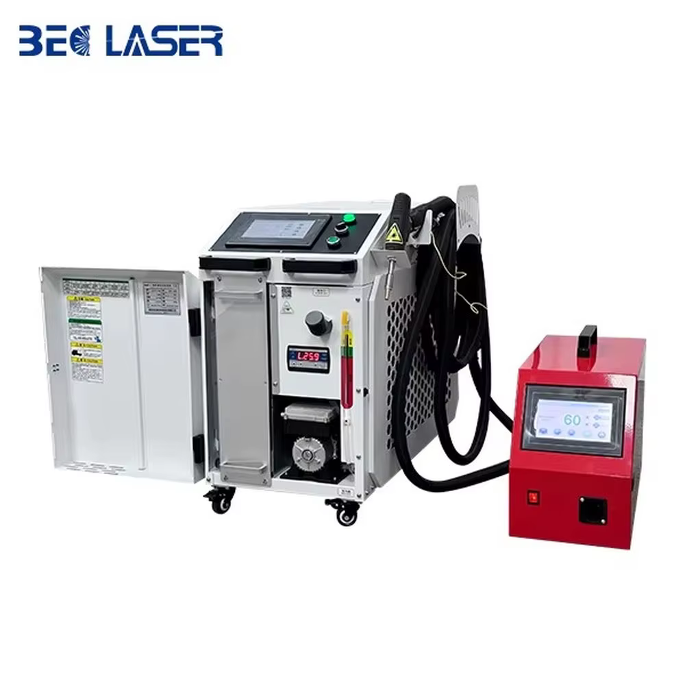 Machine de soudage au laser portative industrielle 3 en 1 de 1500 W à 3000 W pour la découpe des métaux et le nettoyage de la rouille