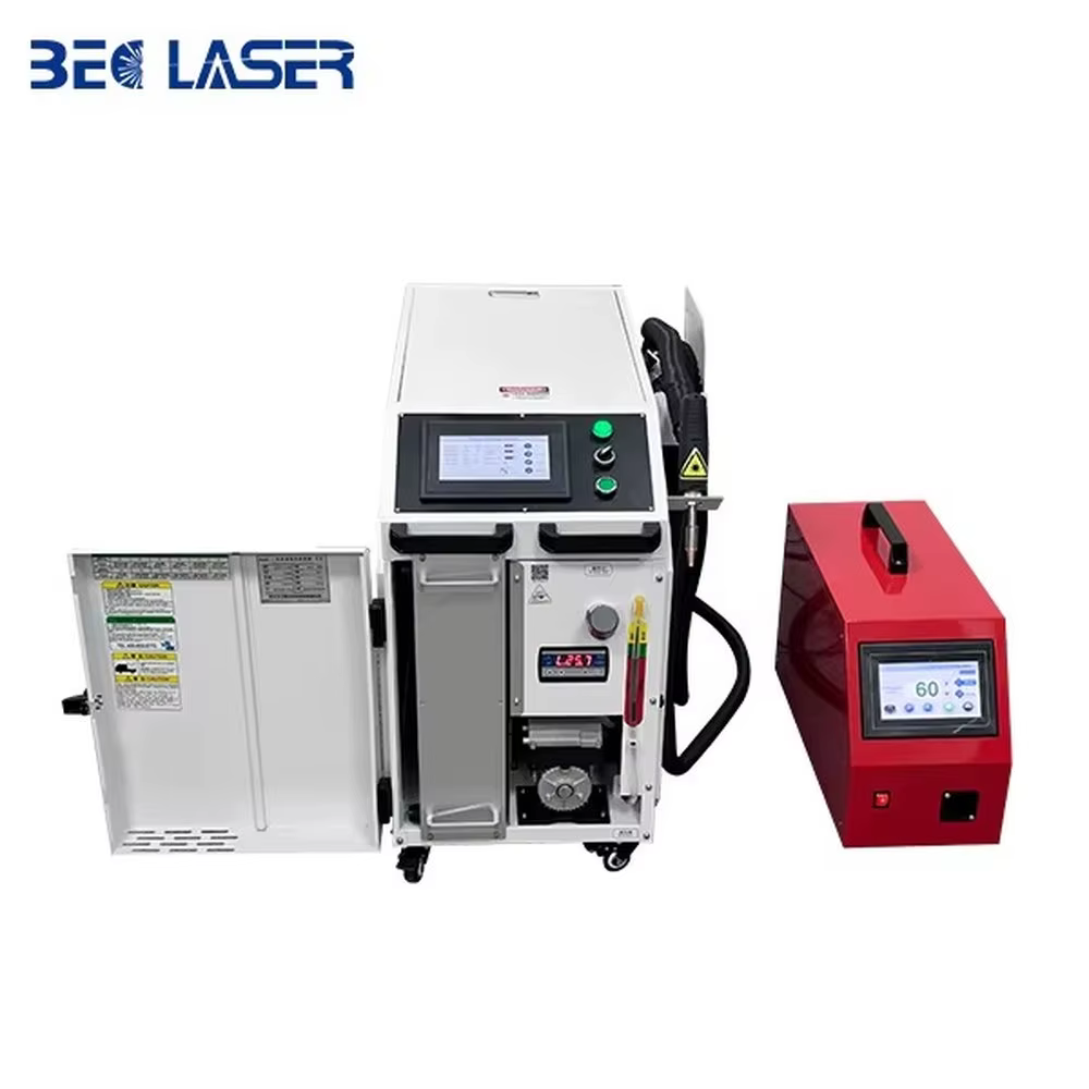 Machine de soudage au laser portative industrielle 3 en 1 de 1500 W à 3000 W pour la découpe des métaux et le nettoyage de la rouille