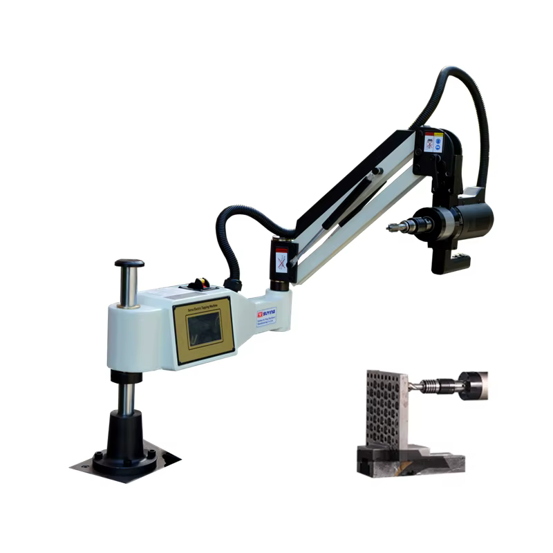 LY M3-M36 Machine à tarauder électrique verticale universelle centre d'usinage Machine-outil 220V alimentation zone de taraudage 1.25m