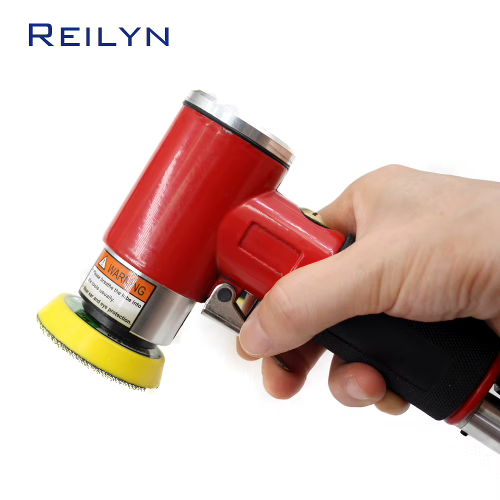 Reilyn Mini rectifieuse pneumatique 3 " ponceuse à air orbite aléatoire pour le polissage de voiture polisseuse à air à grande vitesse