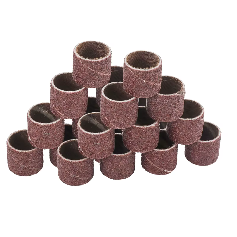 11/102 pièces Kit de tambour de ponçage grain # 80 # 120 # Bande