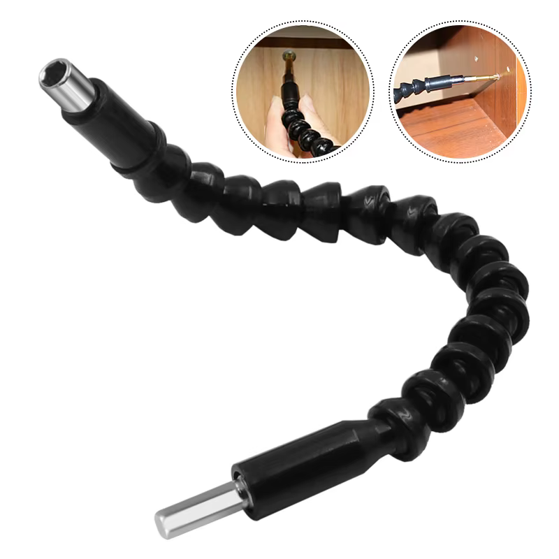 Porte-embout de tournevis d'extension d'arbre Flexible pour perceuse électronique 195mm 250mm 295mm