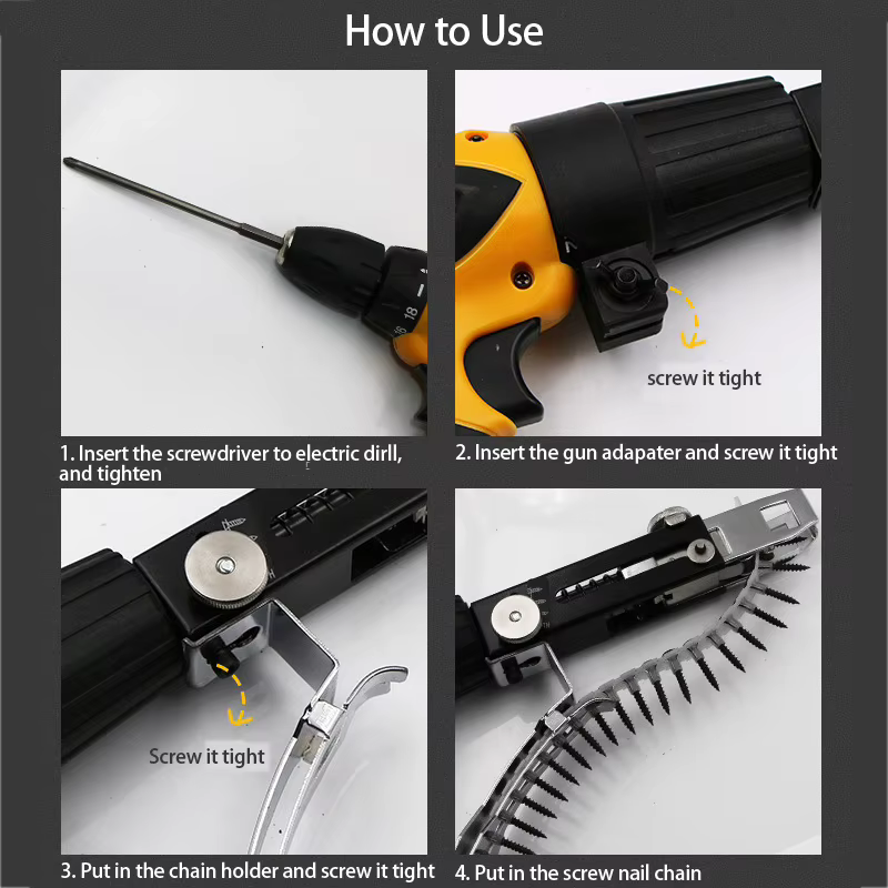 Adaptateur de perceuse électrique sans fil