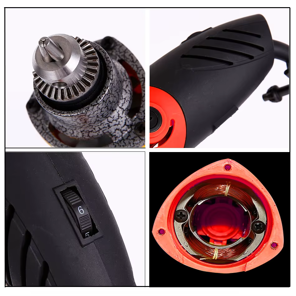 Perceuse électrique à graveur 500W