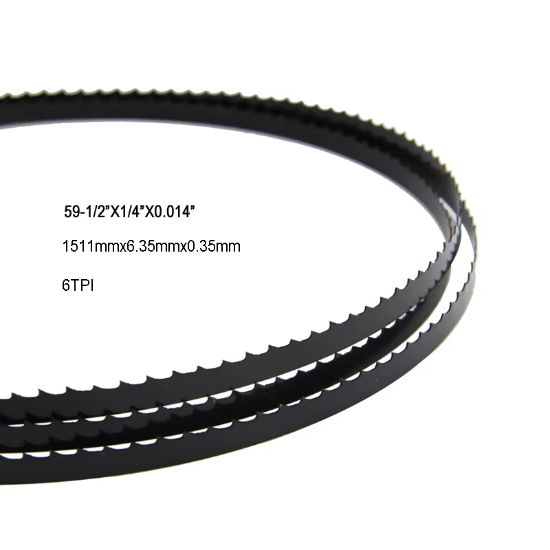 Lame de scie à ruban TASP 1511 mm 59-1/2"x1/4"x0.35 mm 6 TPI