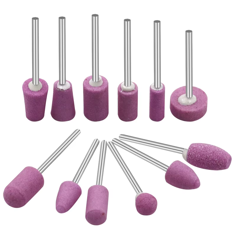 Pierre montée Abrasive pour outils rotatifs