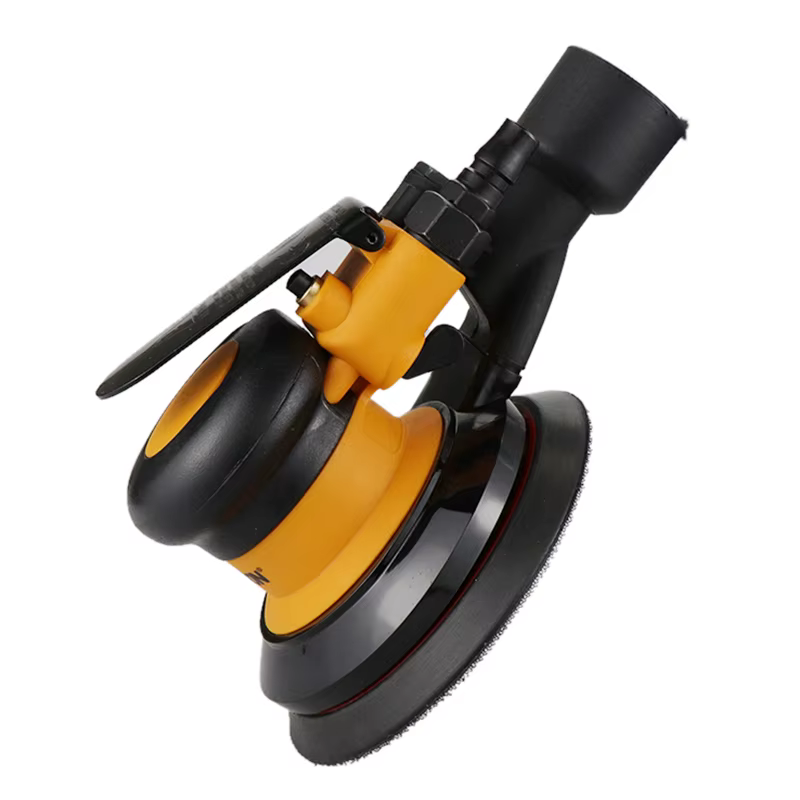 HIFESON ponceuse pneumatique polisseuse-avec aspiration 5 ''125mm outil de soin de peinture de voiture polissage Machine de paume orbitale aléatoire filetage M8