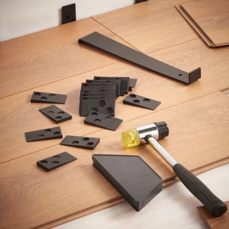 Kit de montage de plancher en bois stratifié