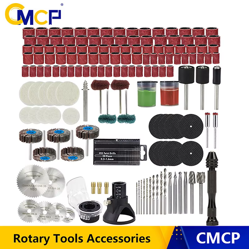 CMCP accessoires d'outils rotatifs pour perceuse Dremel ponçage meulage polissage