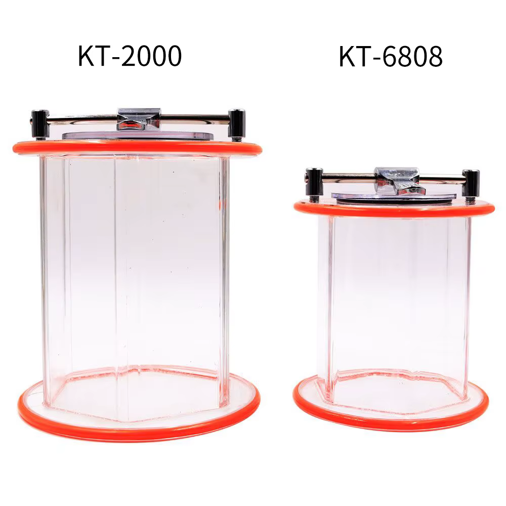 PHYHOO KT2000 KT-6808 Polisseuse rotative à tambour cylindrique pour bijoux