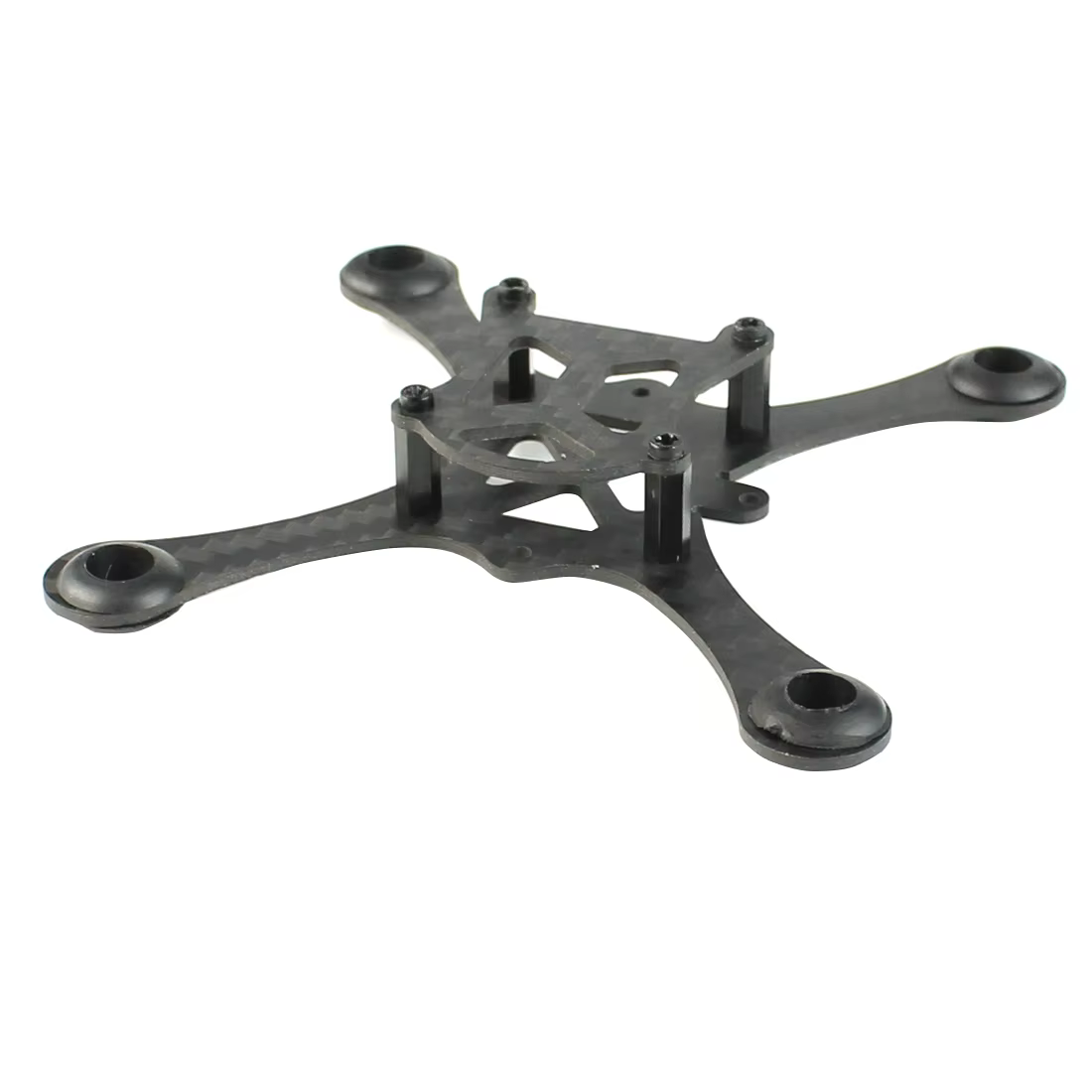 Feichao – support de tasse creux pour Mini quadrirotor brossé, Kit de cadre en Fiber de carbone avec empattement de 100MM pour Drone de course FPV d'intérieur