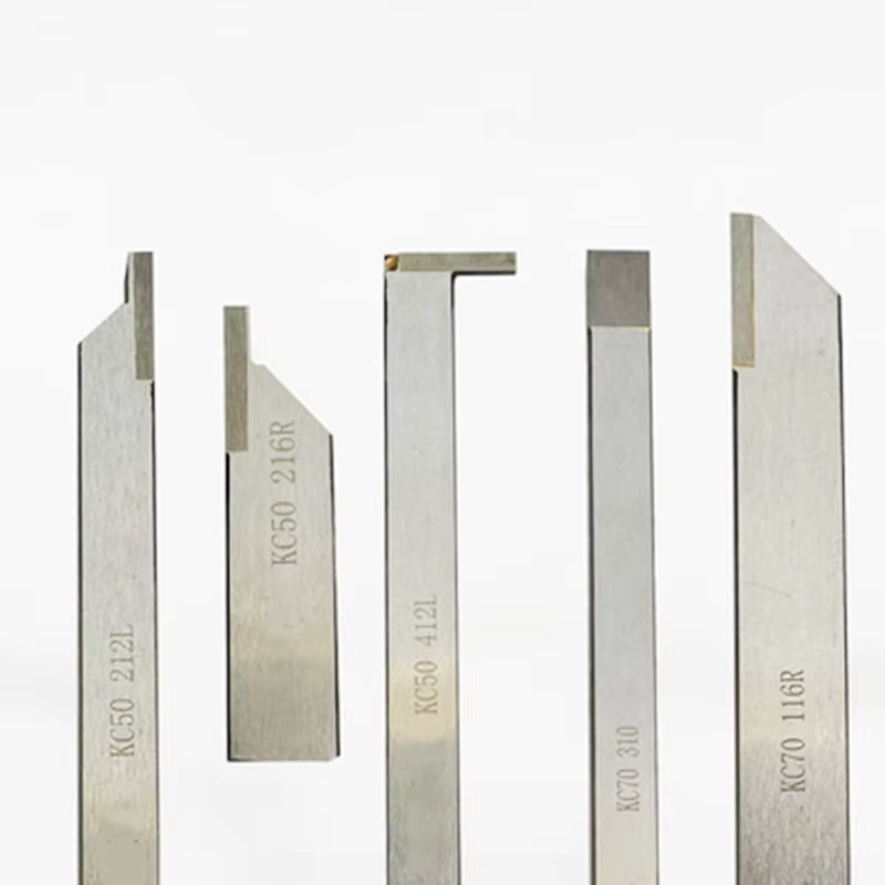 Ensemble d'outils de coupe en alliage dur de tungstène brasé CNC pour tournage et alésage