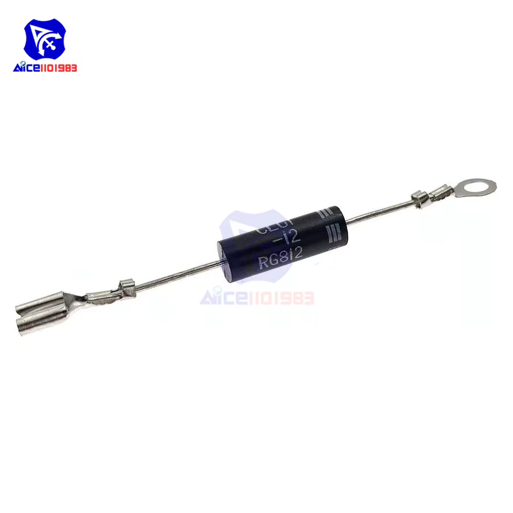 Diymore 10 PCS/Lot CL01-12 Rifitier Diode Haute Tension Micro-ondes Diode Remplacer HVM12 HVR-1X3 T3512 T4512 512H pour Four À Micro-Ondes