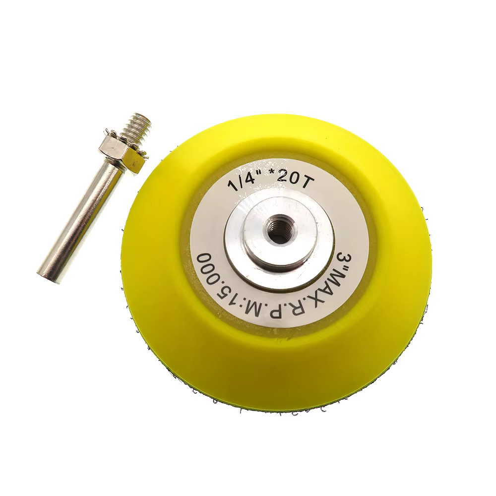 Plaque de support de 3 pouces (75 mm) avec tige de 6 mm