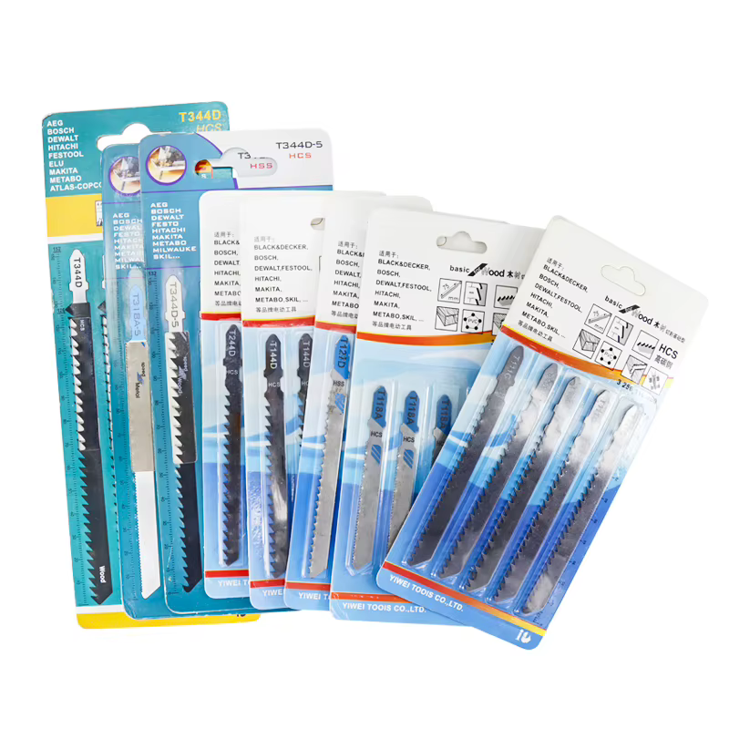 XCAN T tige lame de scie 5 pièces T111C T118A T127D T144D T244D T318A T344D