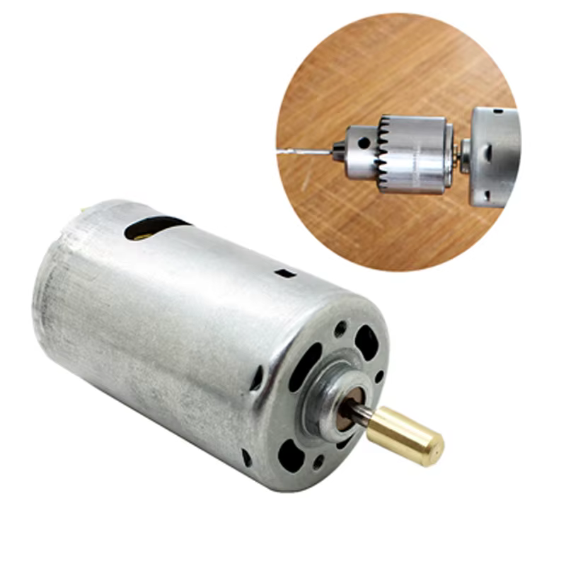 Mandrin de perceuse à Micro moteur JT0 avec clé