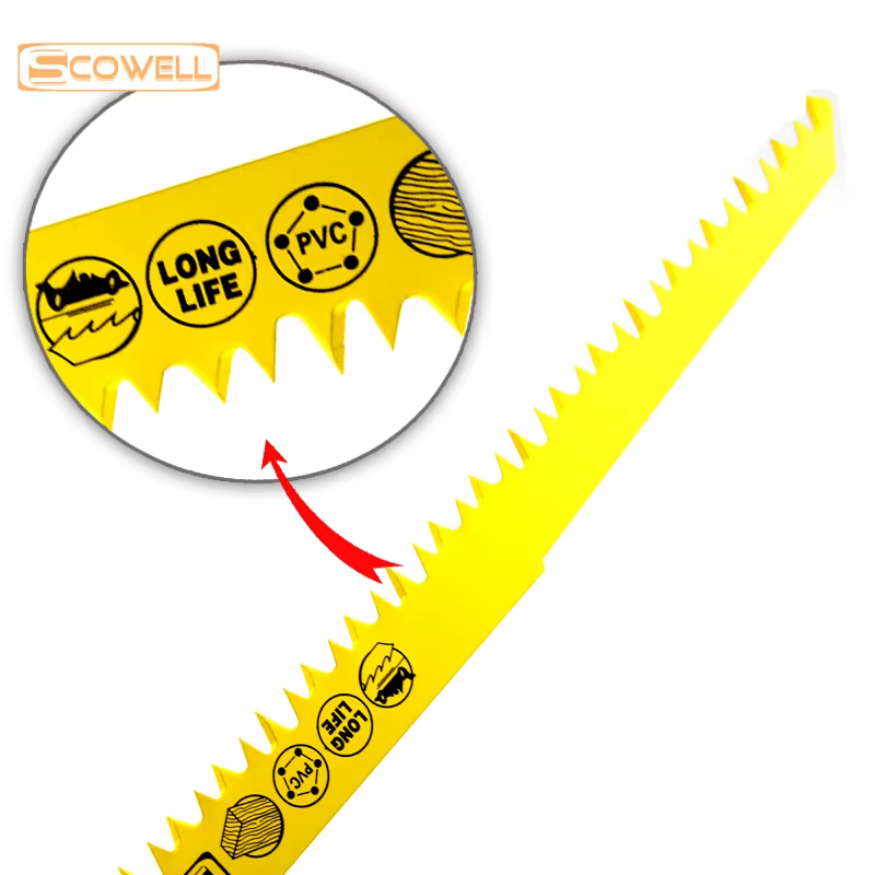 SCOWELL 9 "pouces 5TPI lames de scie sabre alternative