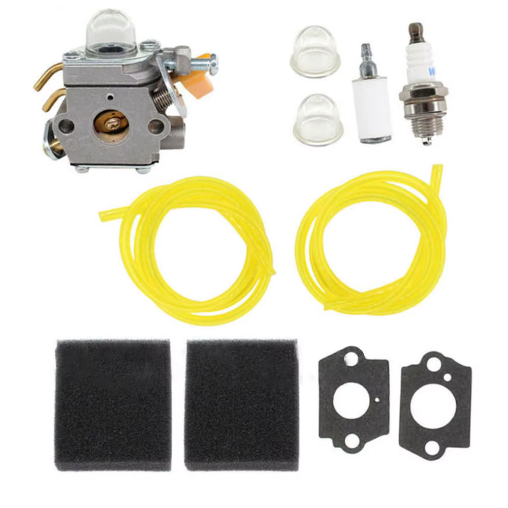 Kit de carburateur pour Ruixing H142R H142A Homelite Ryobi 26cc