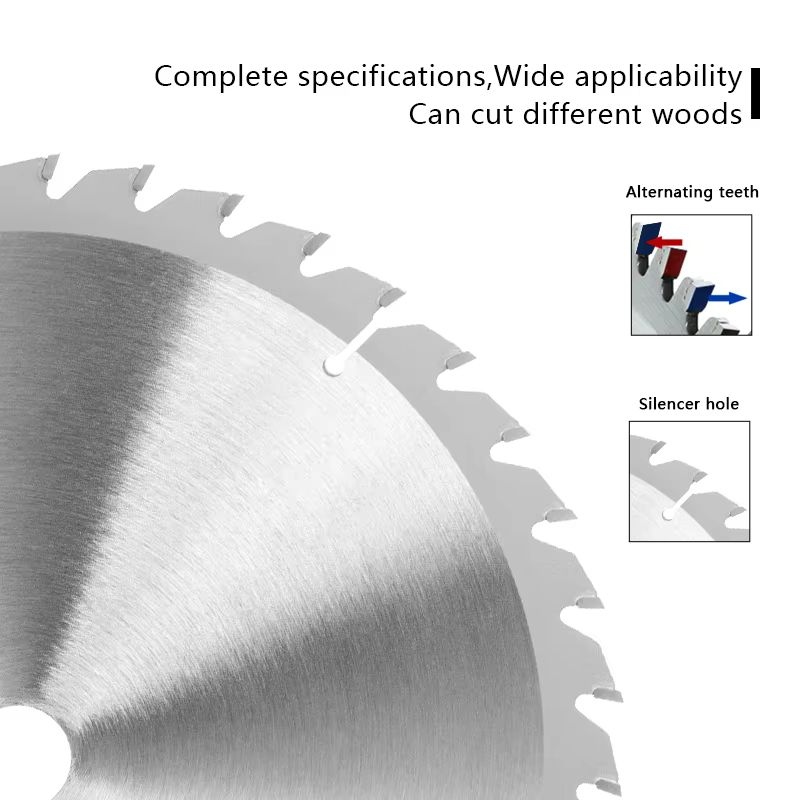 XCAN lame de scie circulaire 210x30mm 80T TCT disque