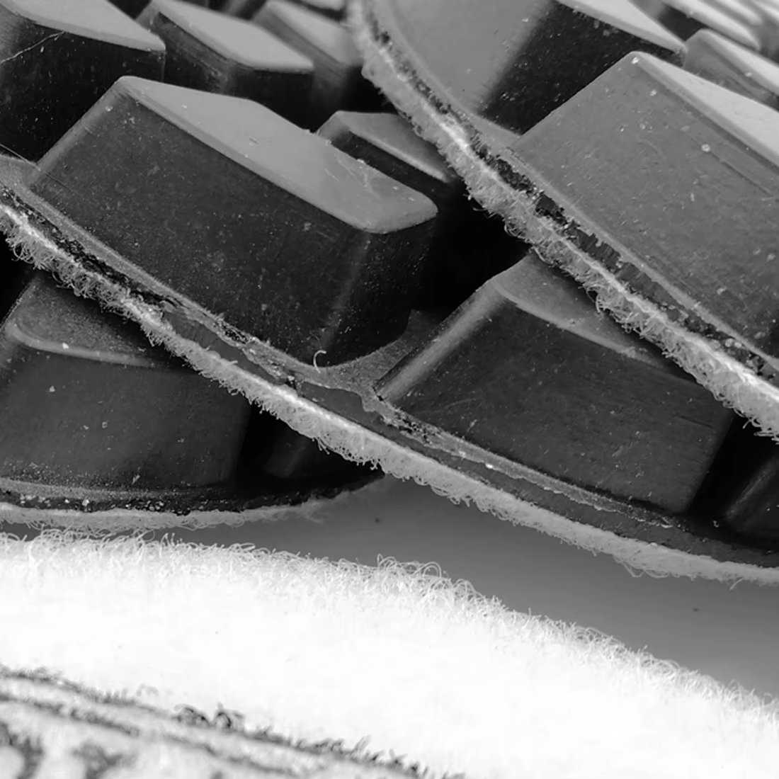 Tampons de polissage de sol en diamant