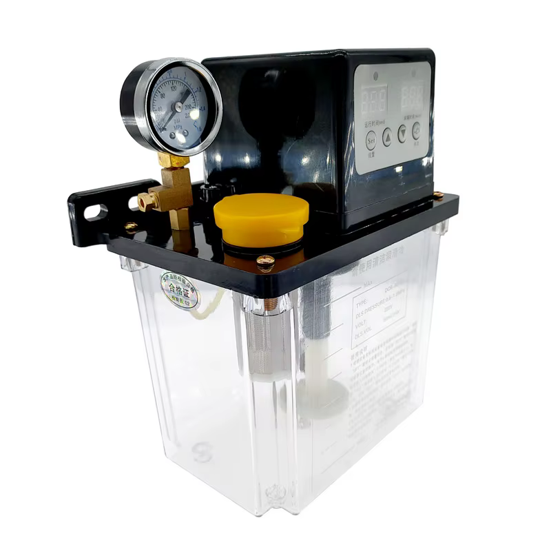 Pompe à lubrifiant 2L pompe à huile lubrifiante automatique Volt AC 220V CNC pompe de lubrification électromagnétique lubrificateur