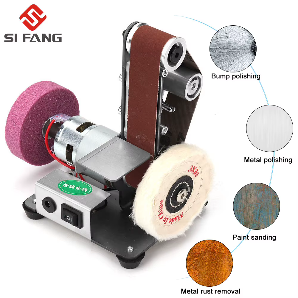 Mini ponceuse à bande électrique multifonctionnelle 110-220V