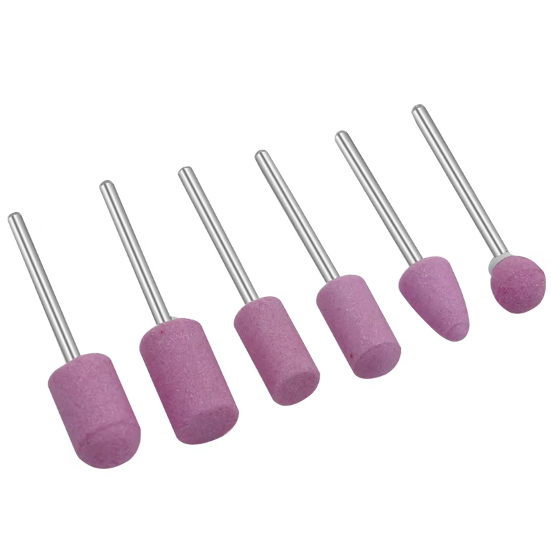 Pierre montée Abrasive pour outils rotatifs