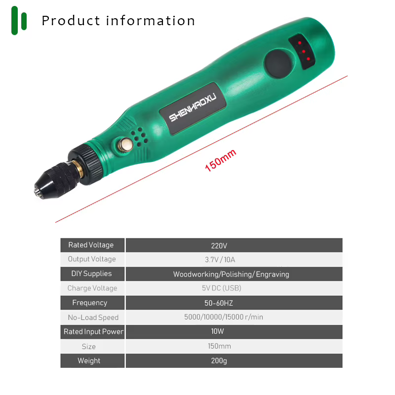 Mini perceuse sans fil 3